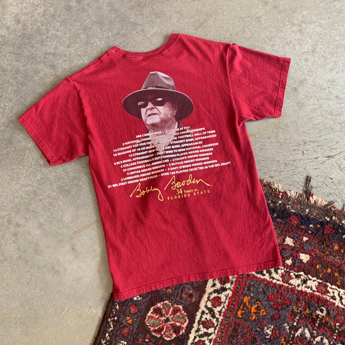 Bobby Bowden 34 Years Shirt - S