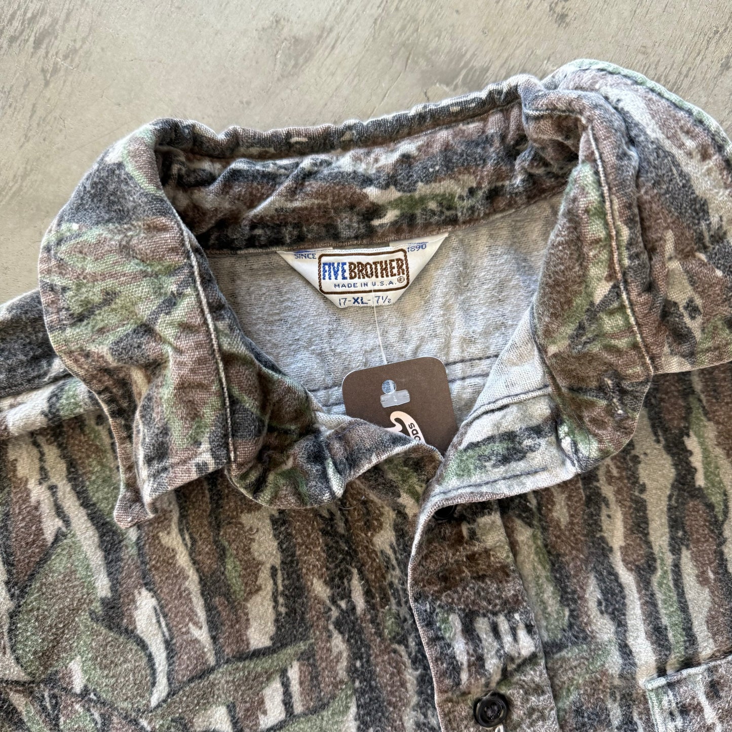 Camo Five Brother Shirt