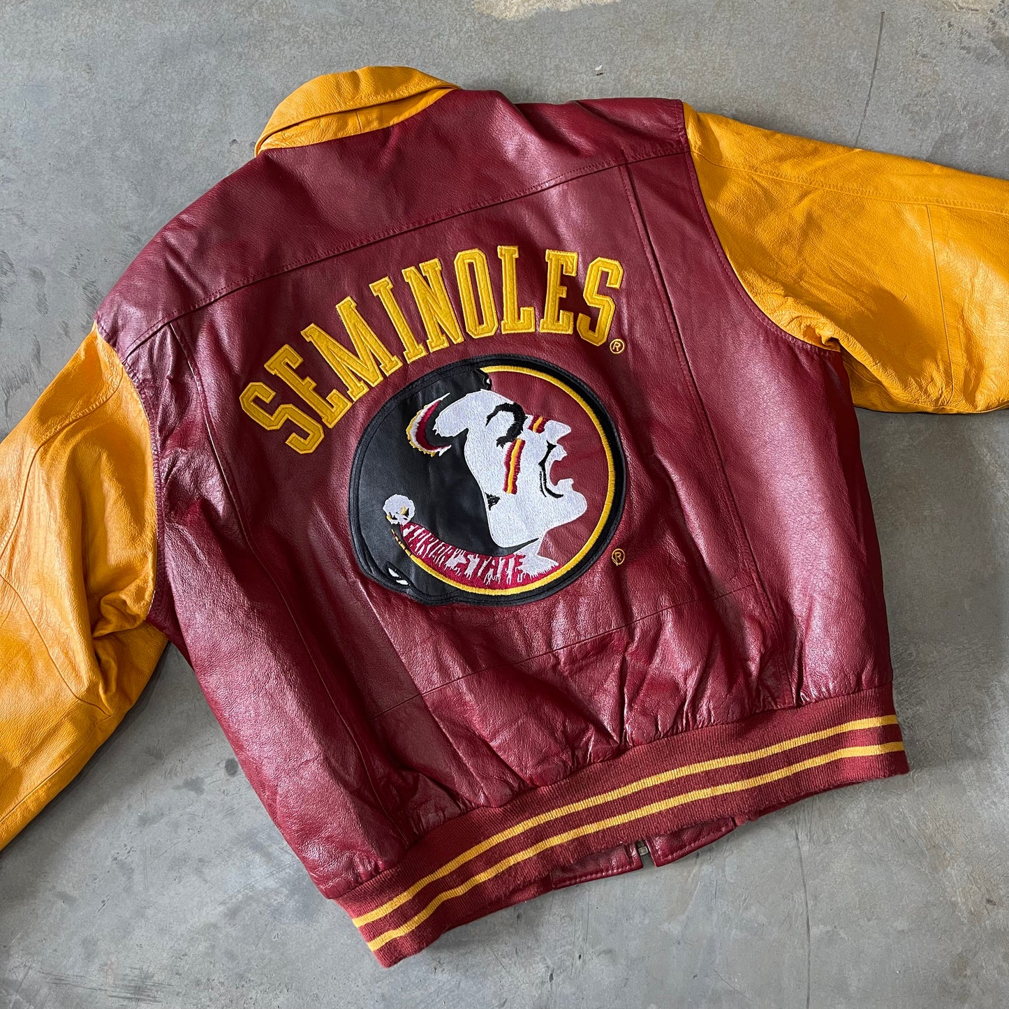 FSU Leather College Phase Jacket