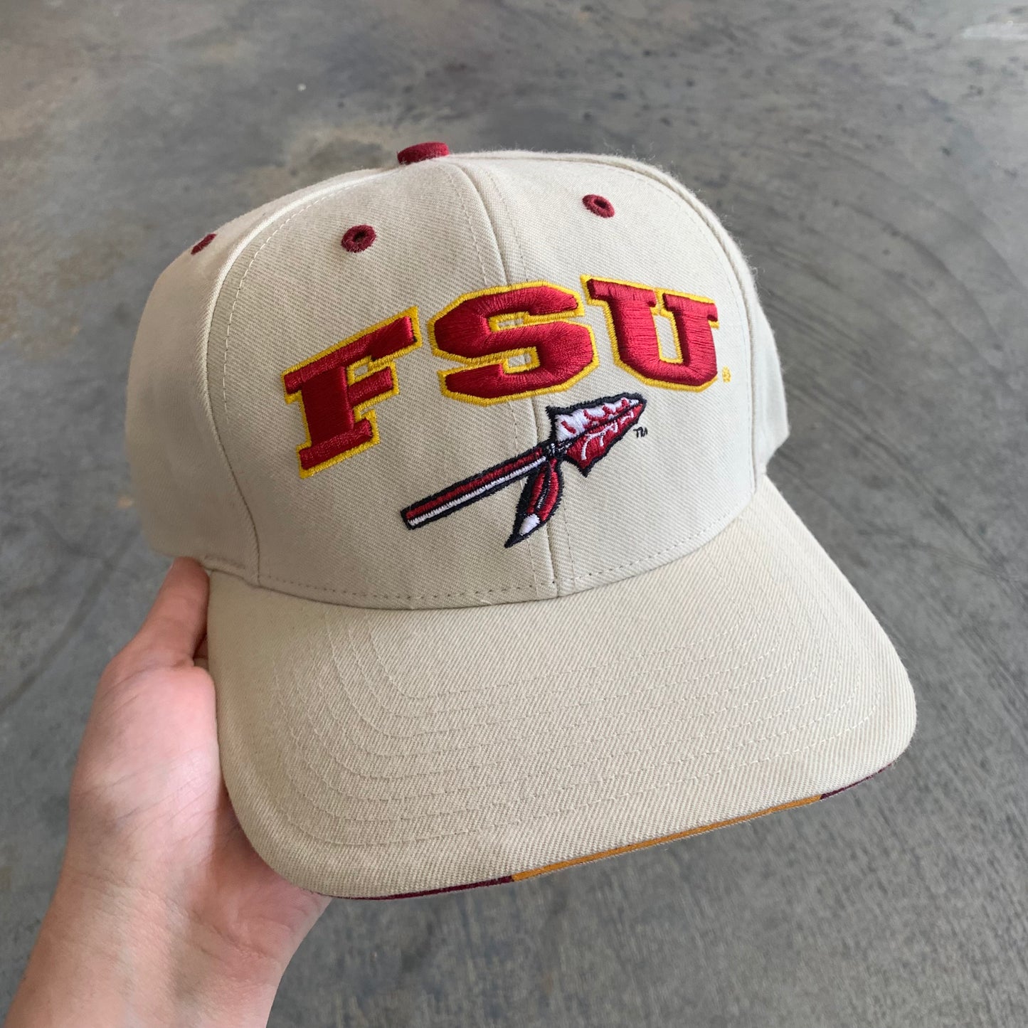 FSU Twin Enterprises Dad Hat (Tan)