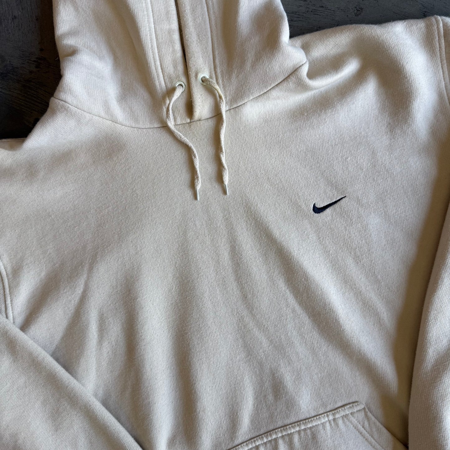 Tan Nike Swoosh Hoodie