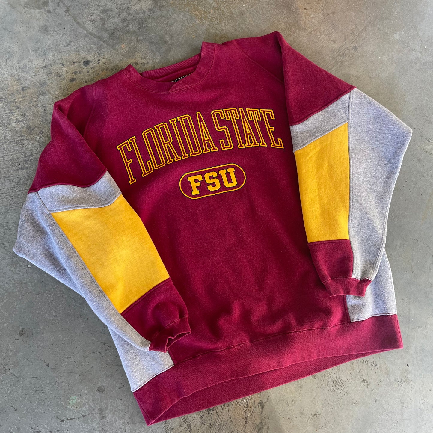 Florida State Galt Sands Grey Sleeve Sweatshirt