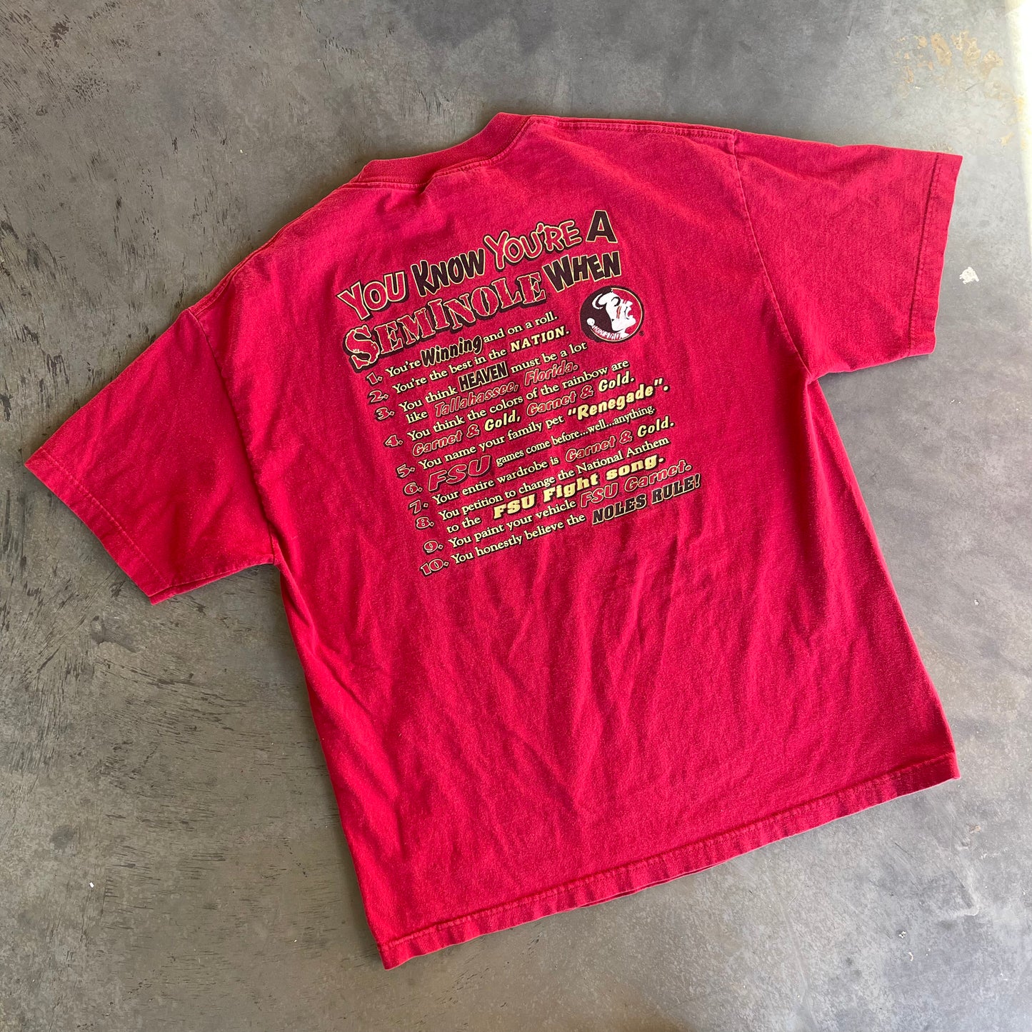 You Know You're a Seminole When Shirt