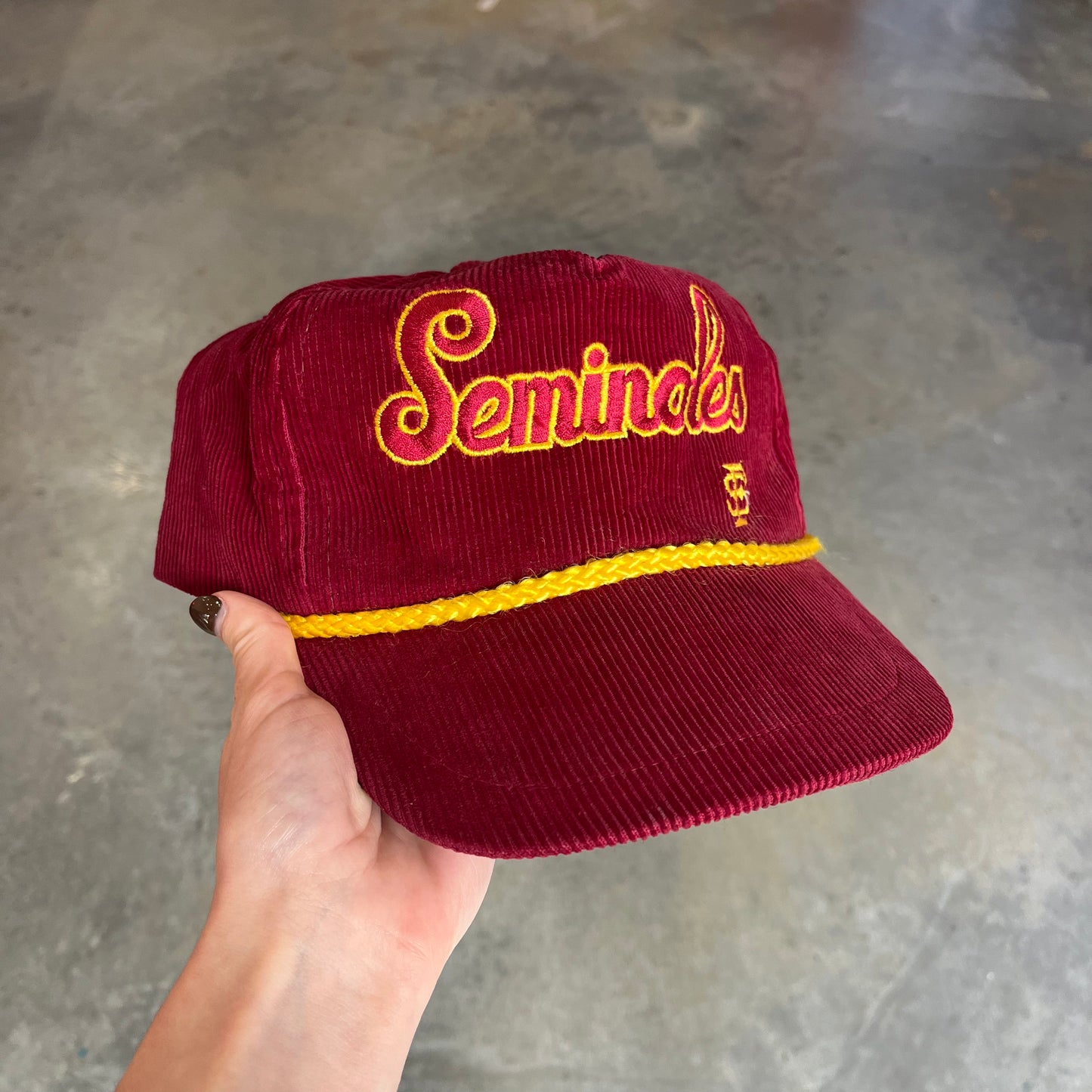 FSU Seminoles Corduroy Hat