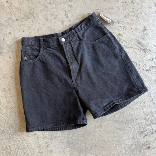 Bongo Black Highwaisted Shorts - 28