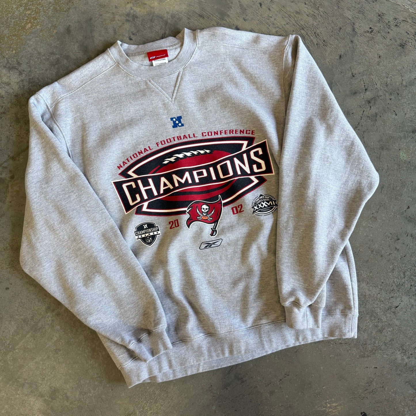 2002 Tampa Bay Bucs Sweatshirt