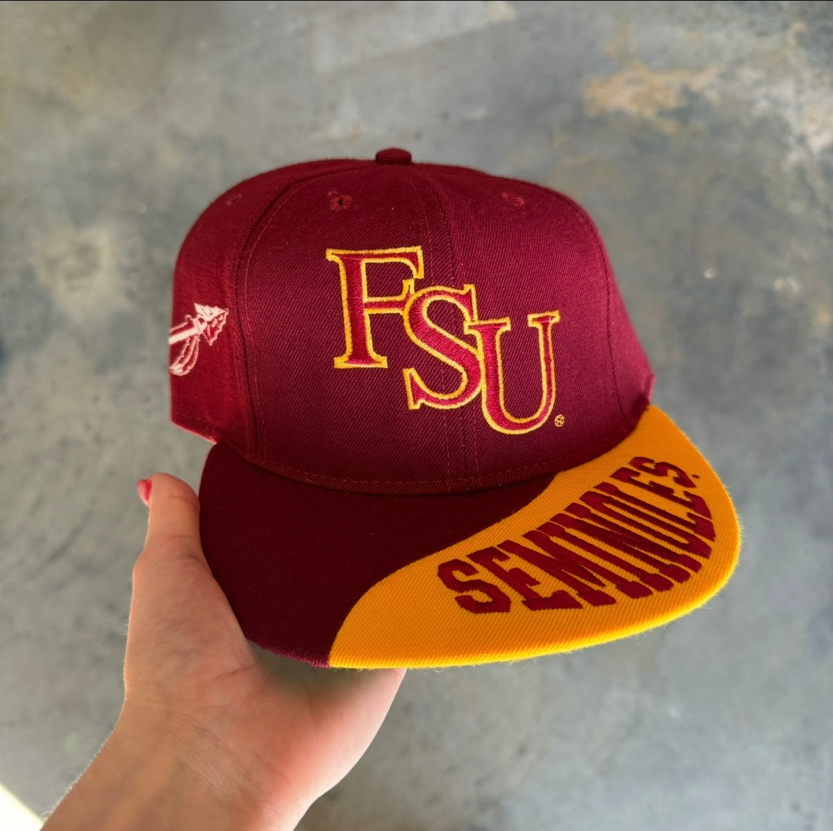 FSU Brim Embroidered Hat