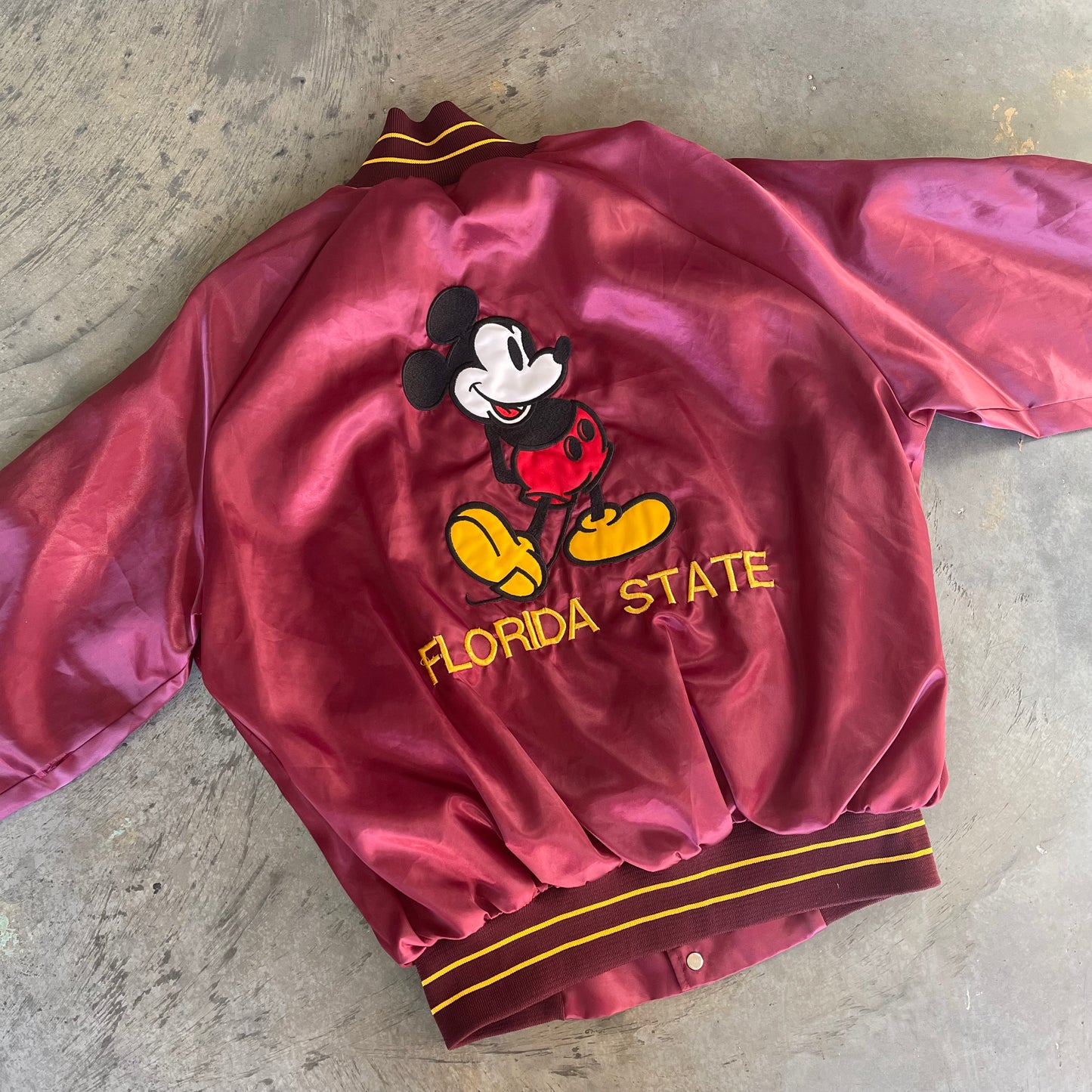 Florida State Seminoles Mickey Satin Jacket