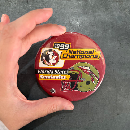 FSU 1999 National Champions Pinback Button