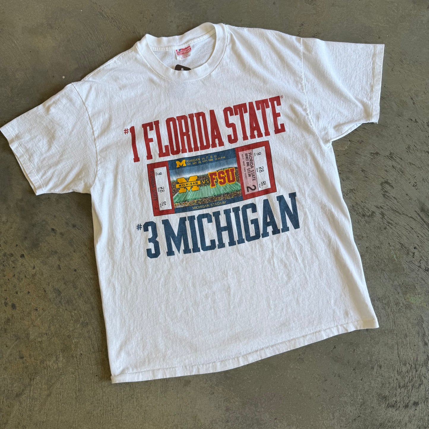 1991 FSU vs. Michigan Shirt