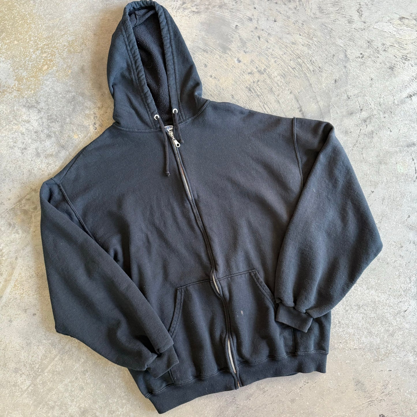 Black Zip Up Hoodie