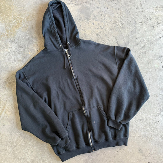 Black Zip Up Hoodie