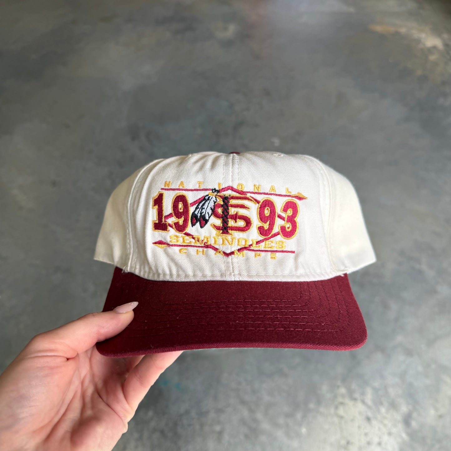 1993 National Champs "FS" Hat