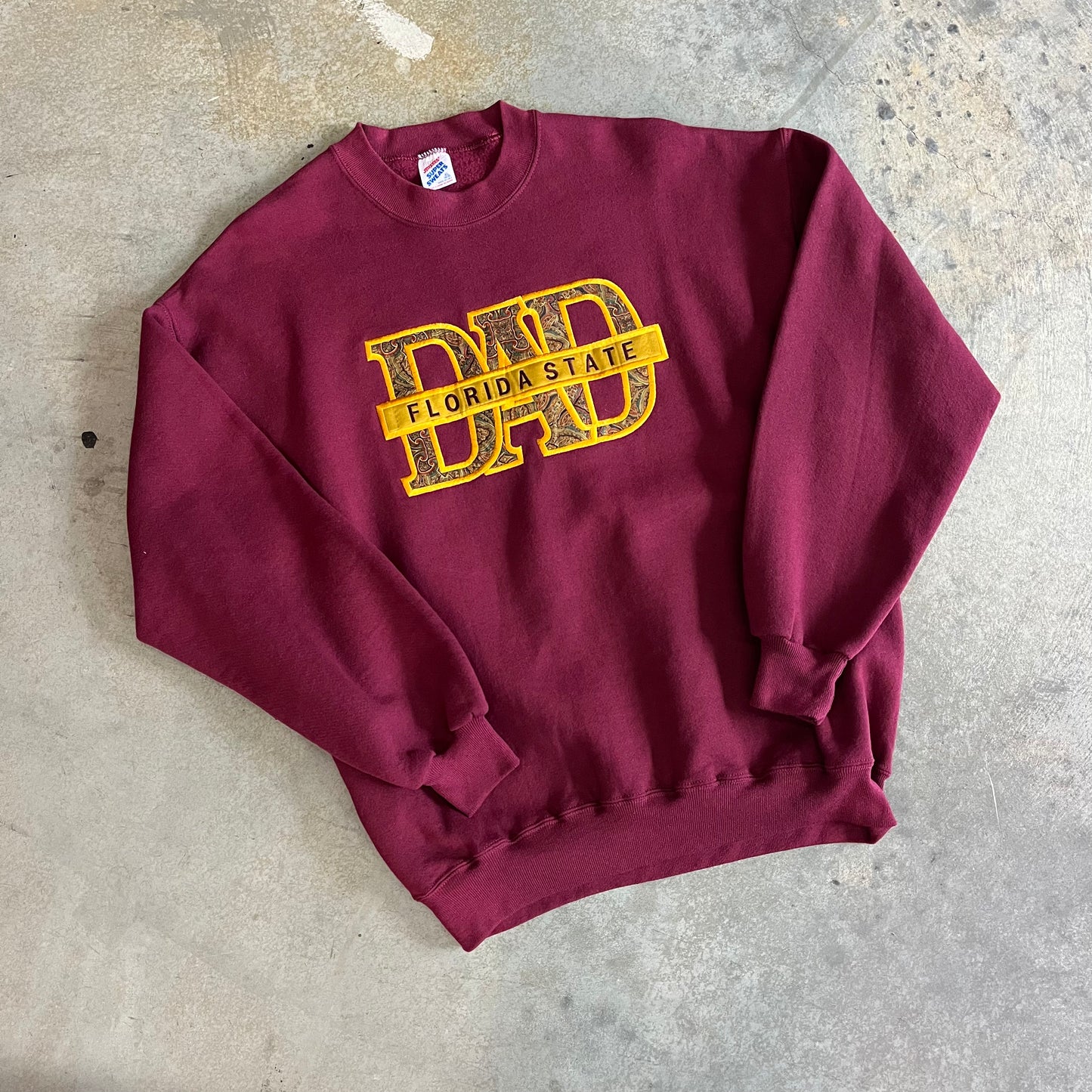 FSU Dad Jerzees Crewneck