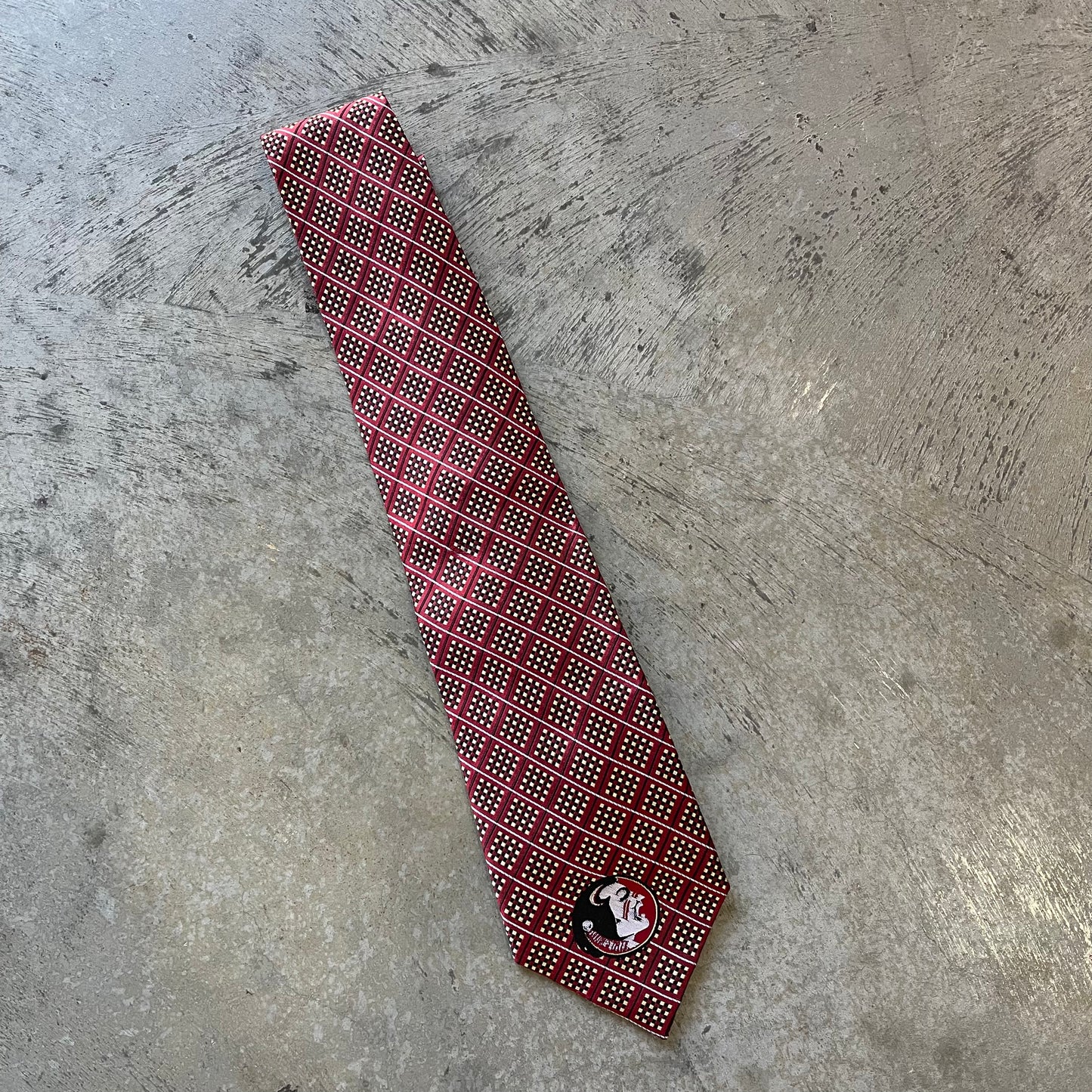 FSU Diamond Pattern Tie