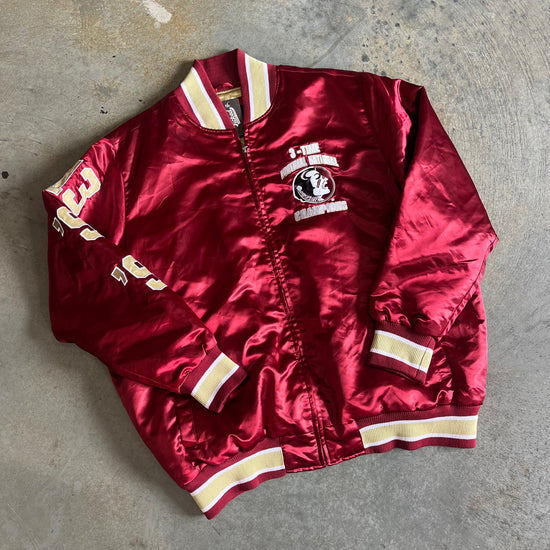 FSU 3 Time Nation Champ Satin Jacket