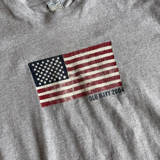 2004 Old Navy Flag Shirt