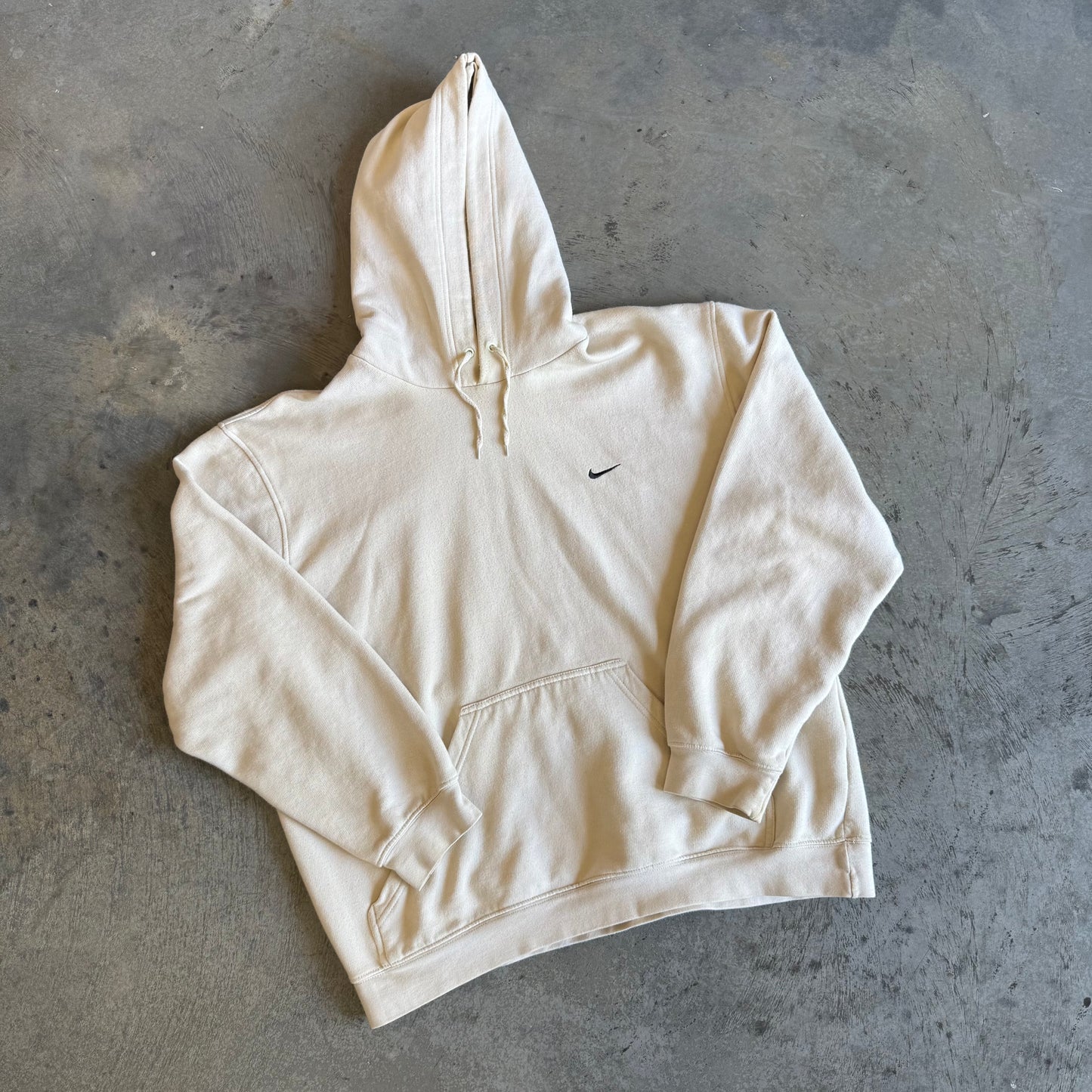 Tan Nike Swoosh Hoodie