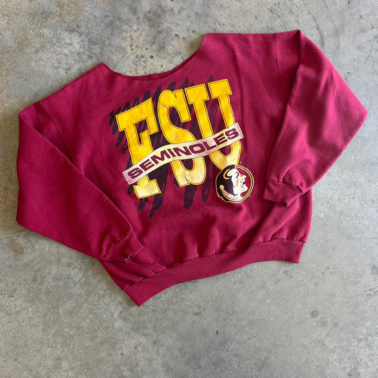 FSU Cut Neck Crewneck