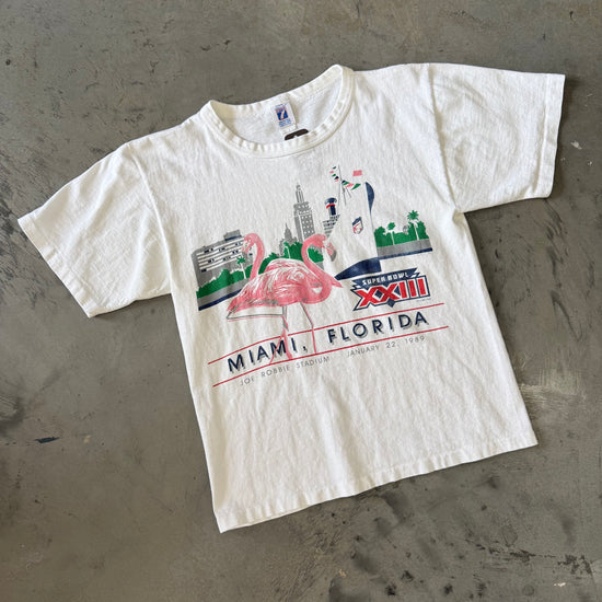 1989 Super Bowl Flamingo Shirt