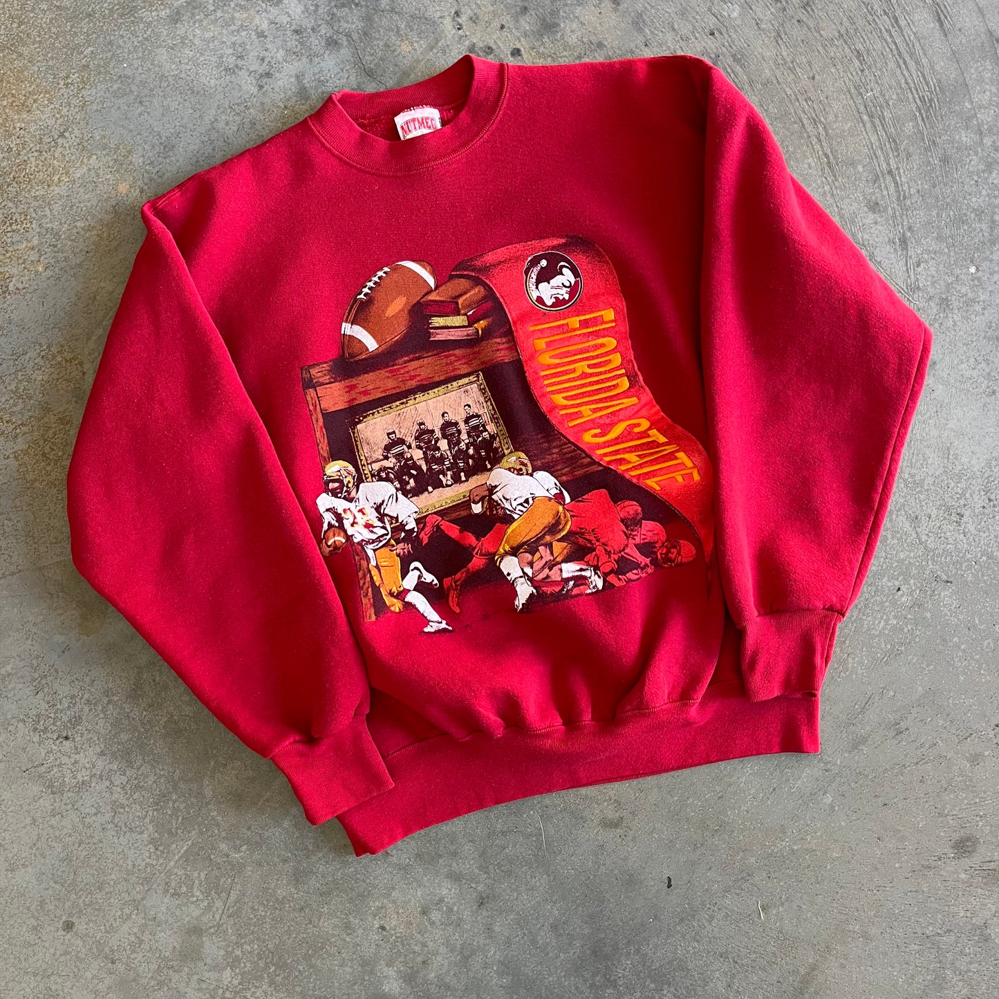 FSU Retro Football Crewneck