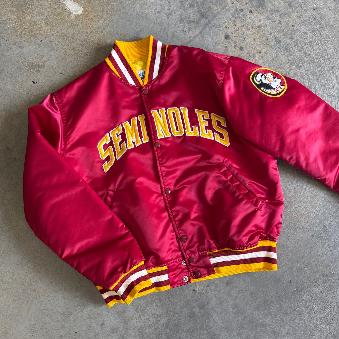 FSU Starter Satin Jacket
