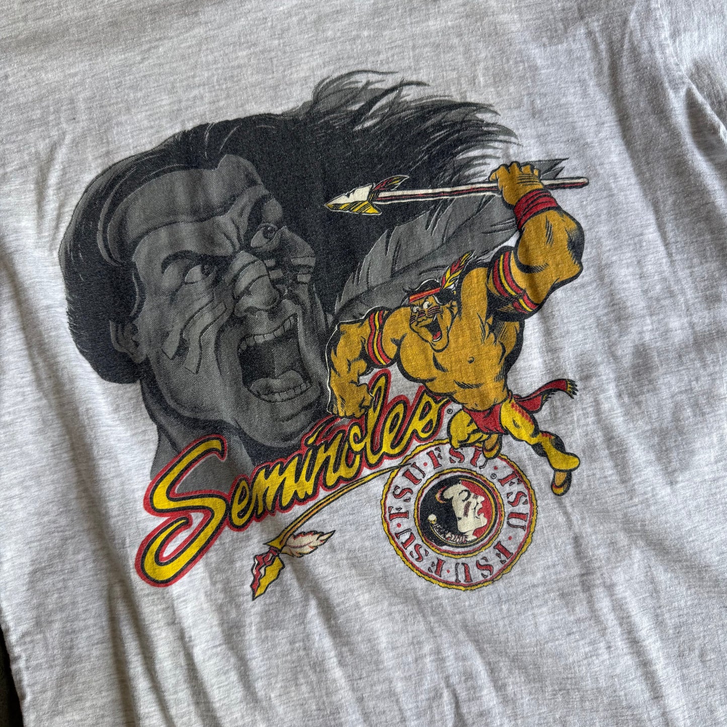 FSU "Best"Caricature Shirt (As-Is)