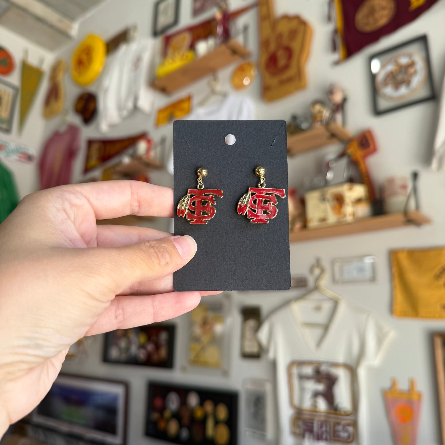 FS Post Earrings