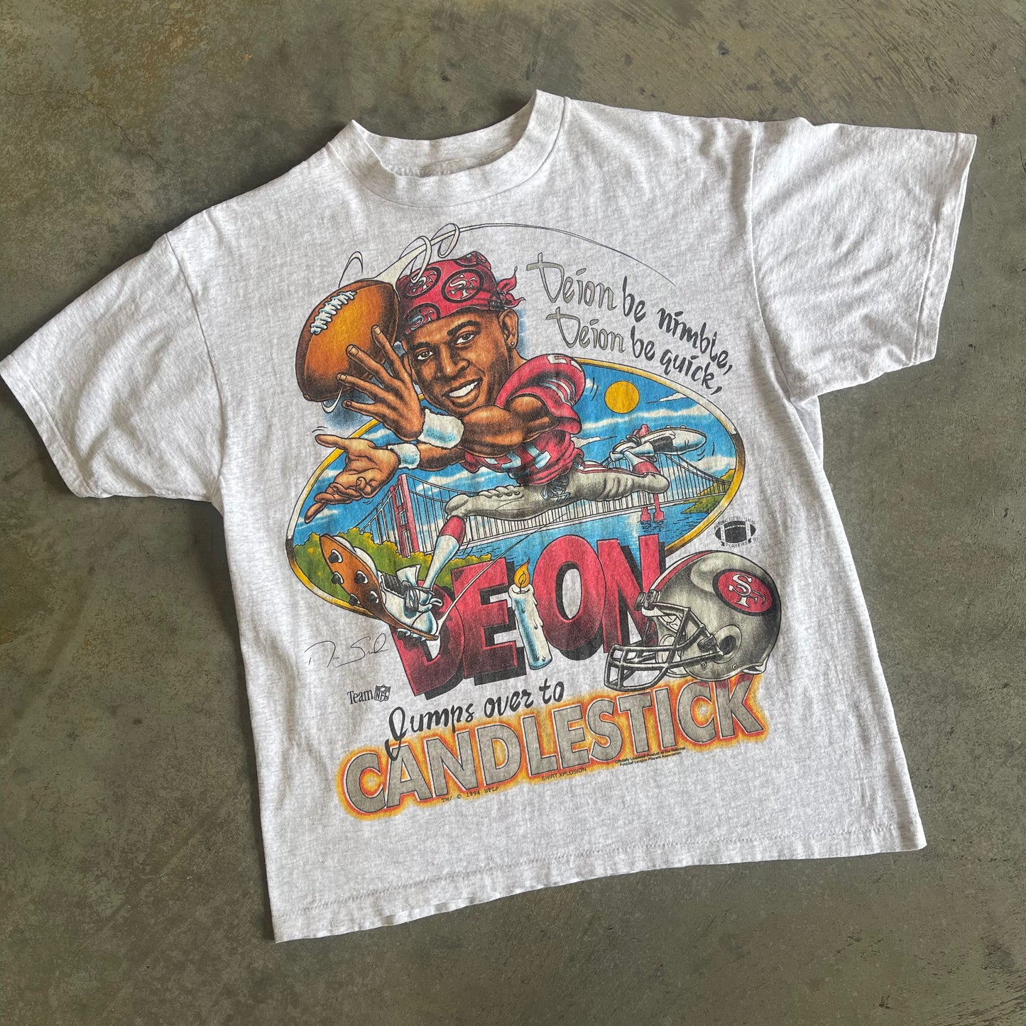 Deion Sanders Candlestick Shirt