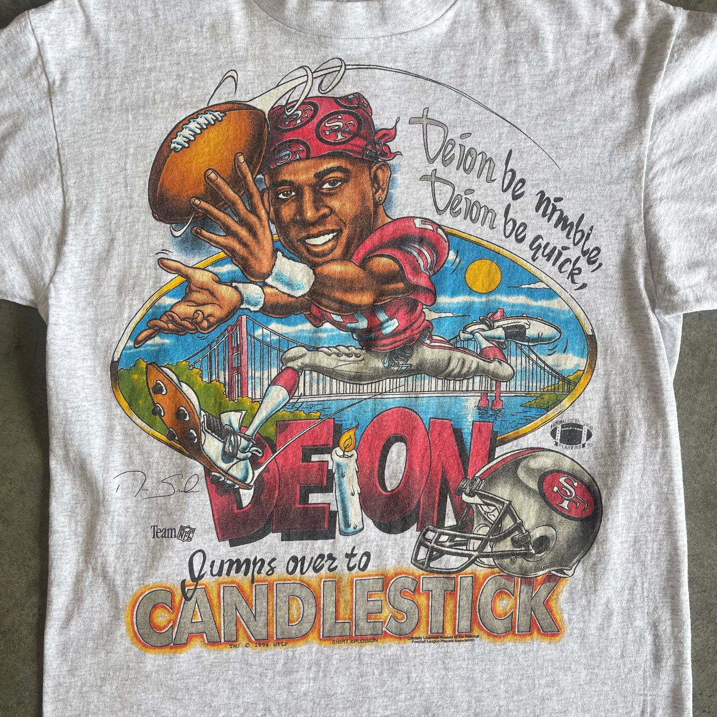 Deion Sanders Candlestick Shirt