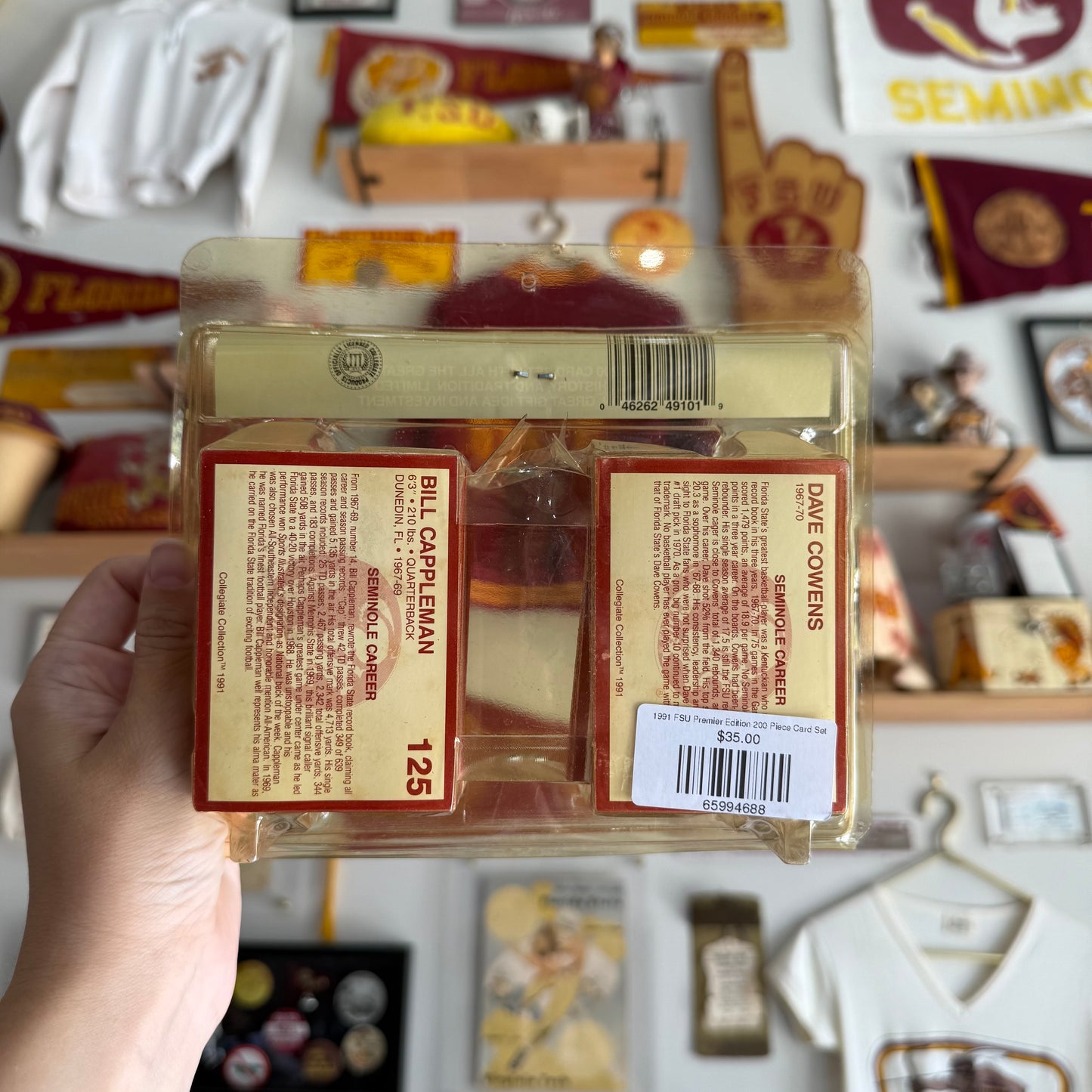 1991 FSU Premier Edition 200 Piece Card Set