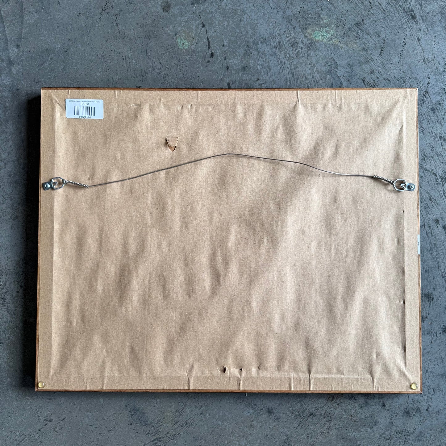 2012 ACC Men's Basketball Champs Frame