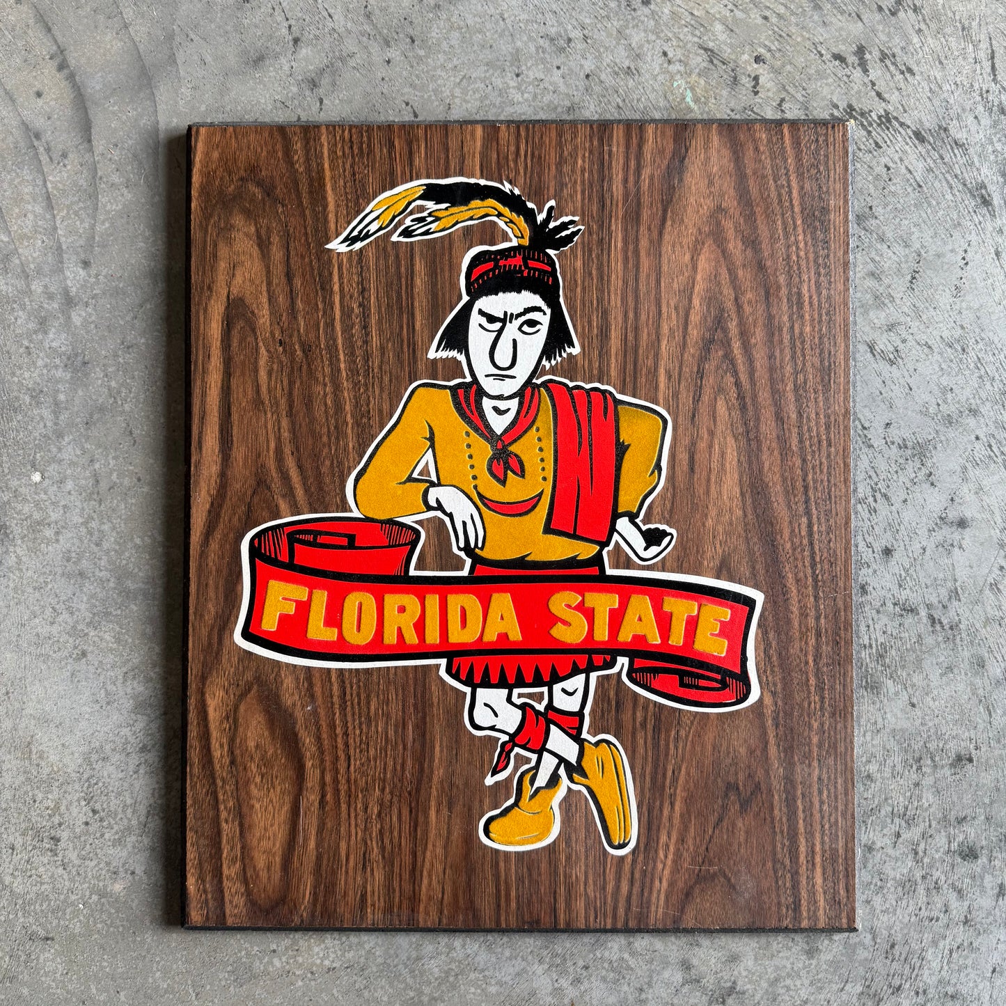 FSU Caricature Plaque
