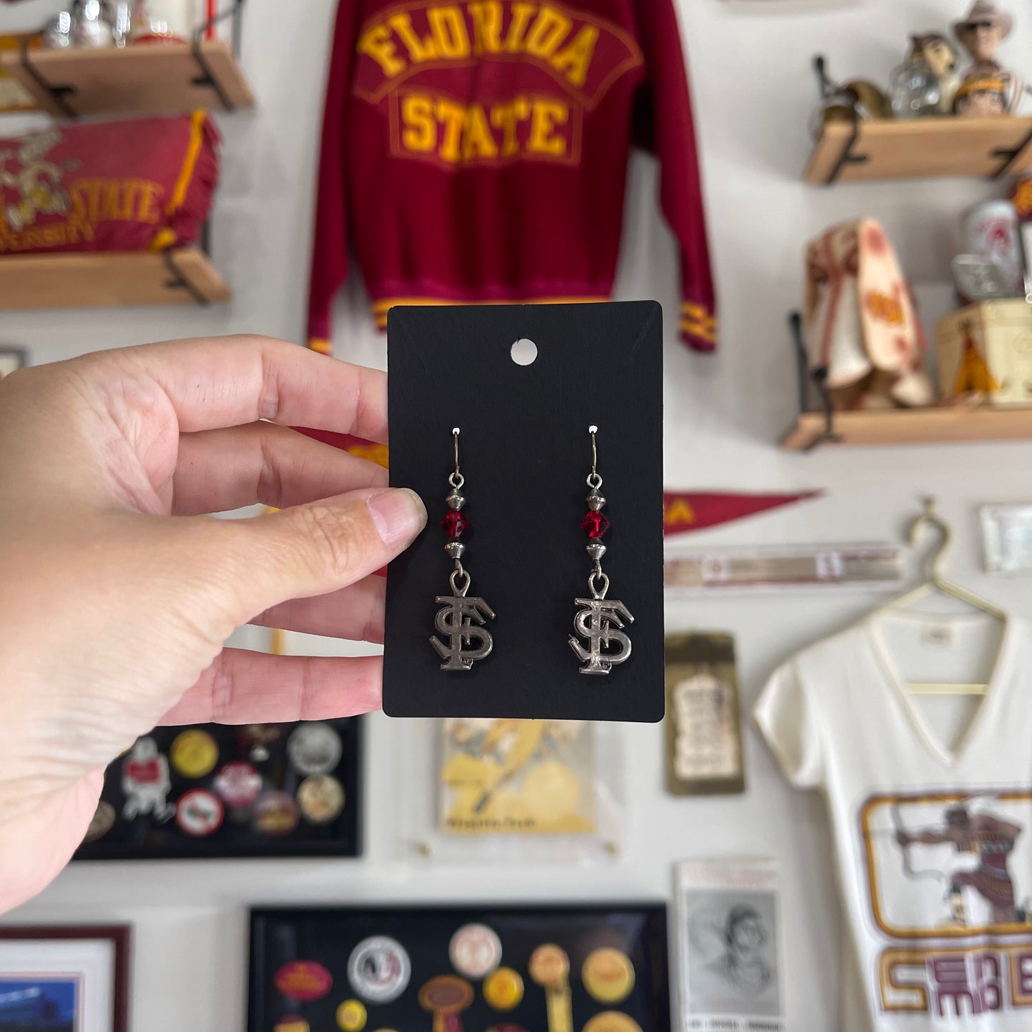 FS Garnet Earrings