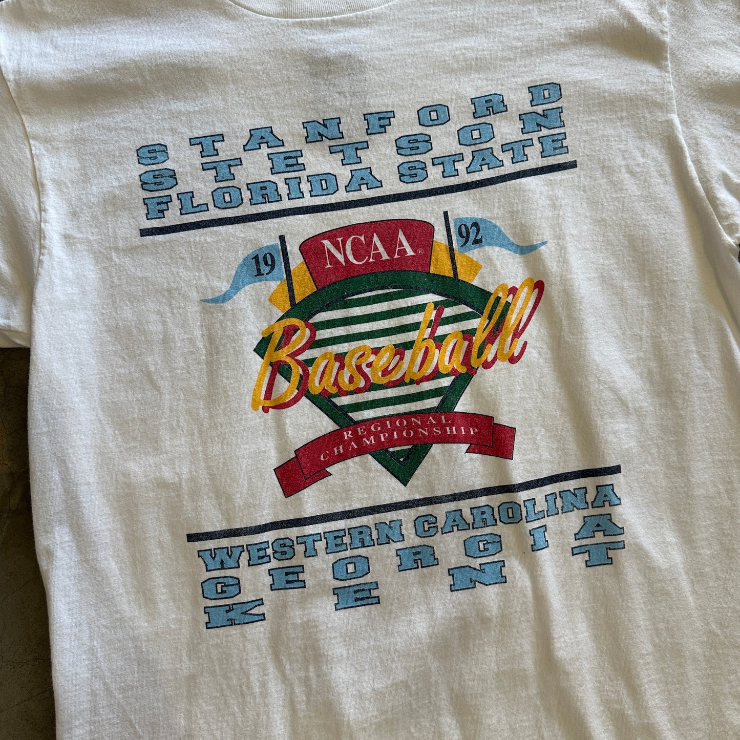 1992 NCAA Regional Baseball Shirt