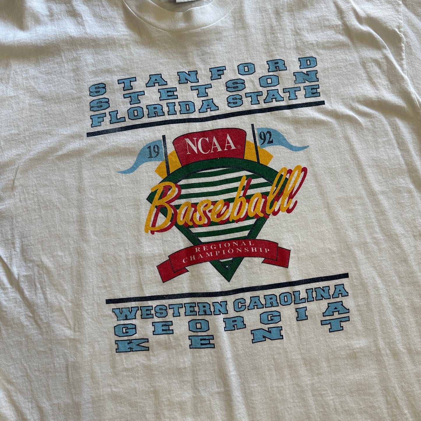 1992 Baseball Regional Championship Shirt
