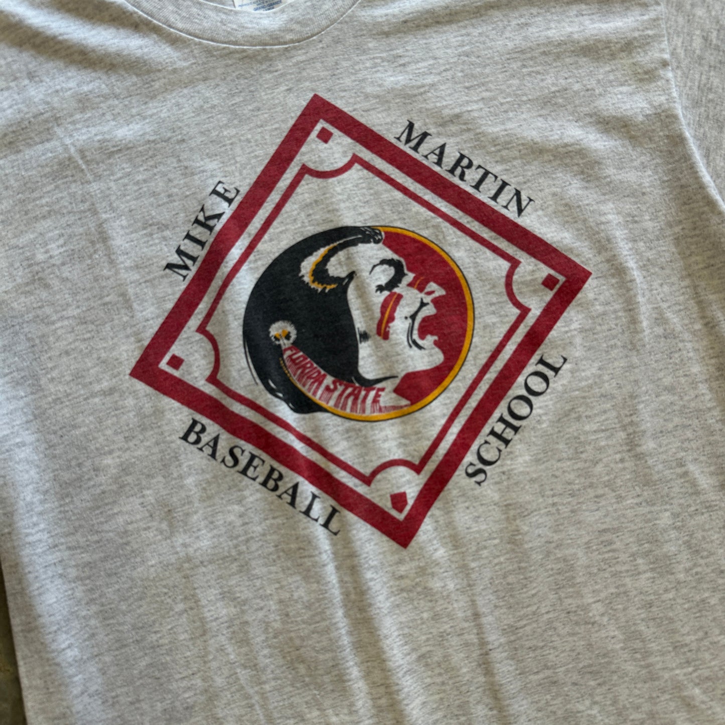 Mike Martin Baseball School Shirt - M