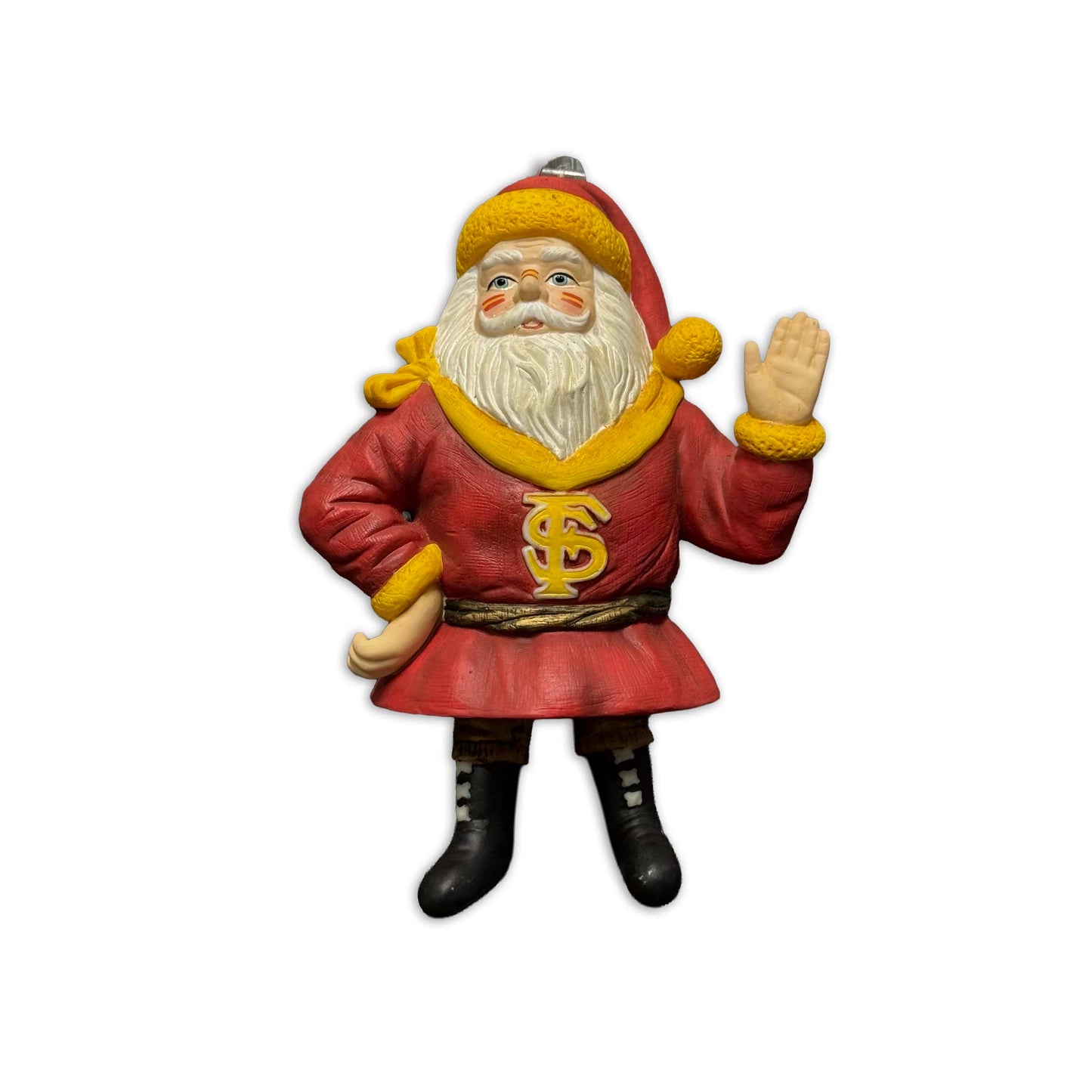 FSU Santa Bell Ornament