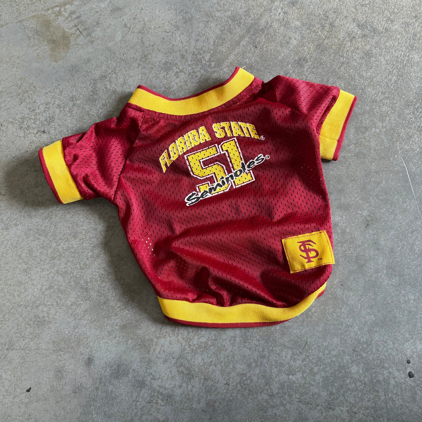 Small FSU Dog Jersey #51