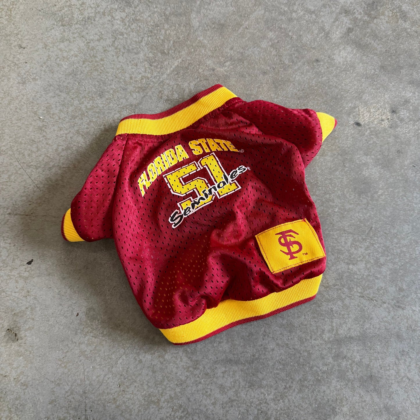 XS Florida State 51 Dog Jersey