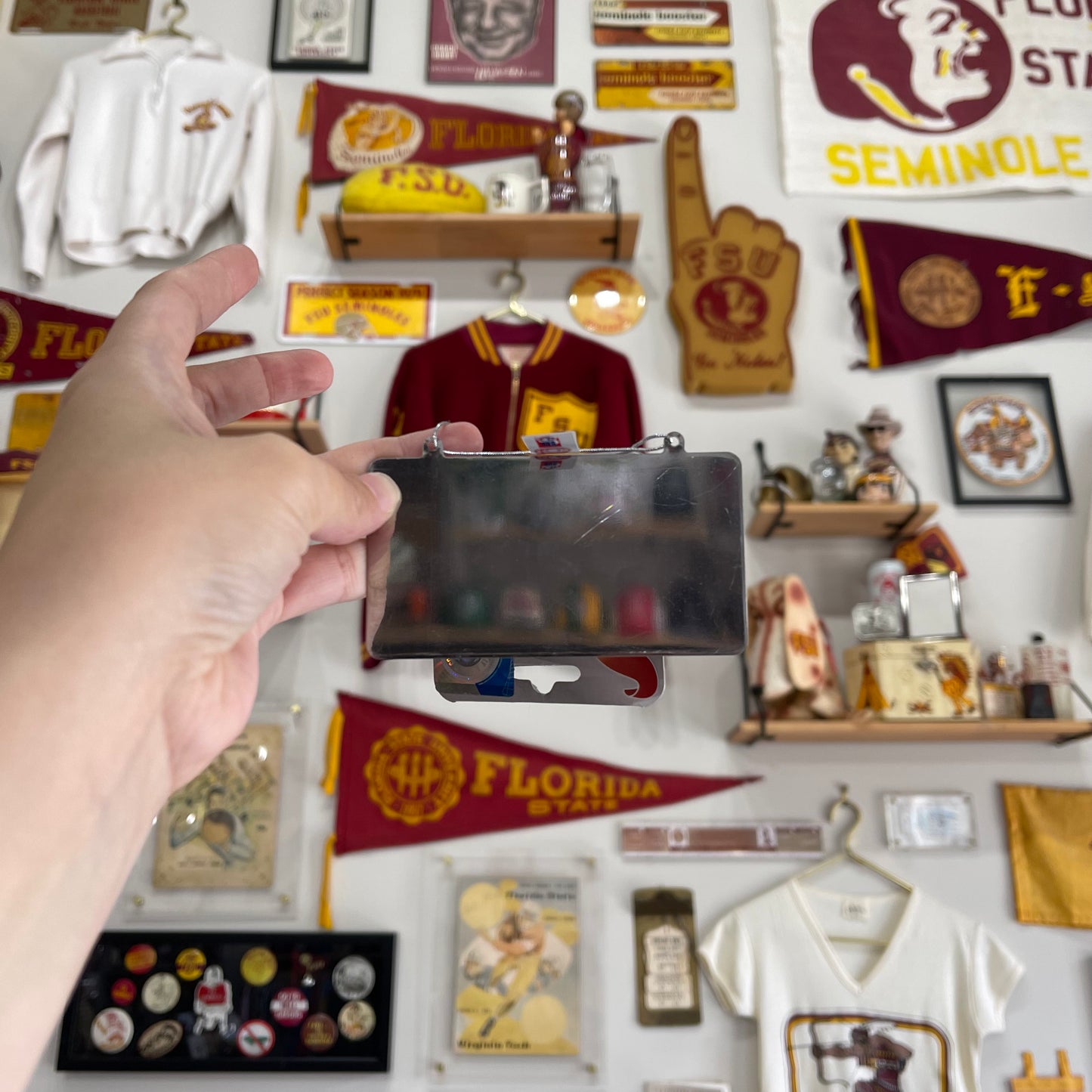 Seminoles License Plate Ornament