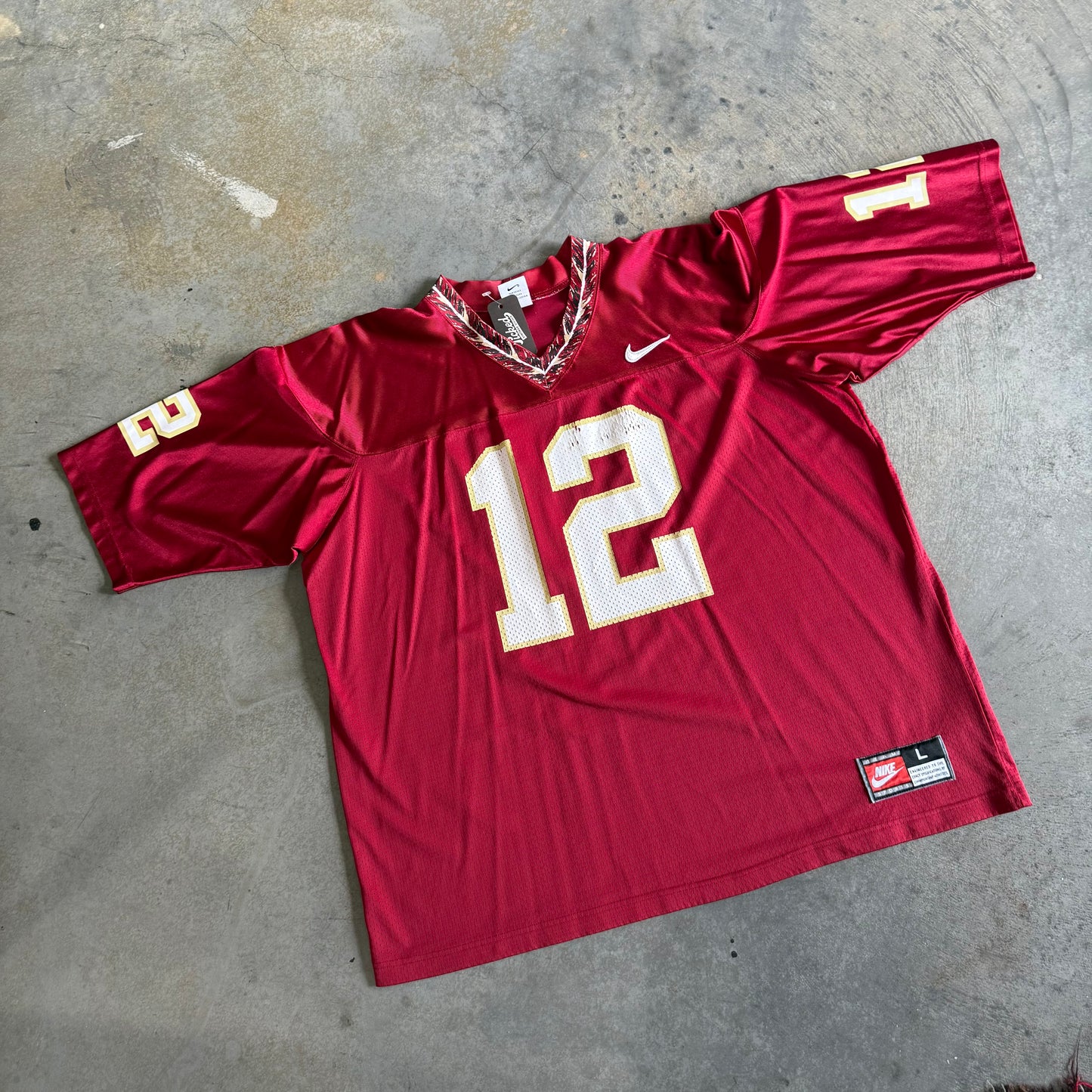 FSU Nike Team #12 Football Jersey