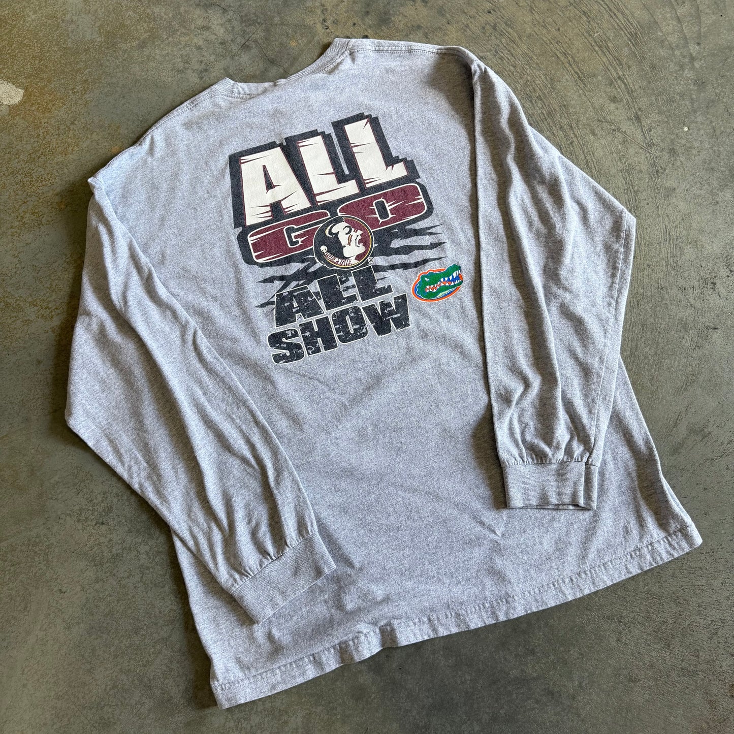 FSU All Go All Show LS Shirt