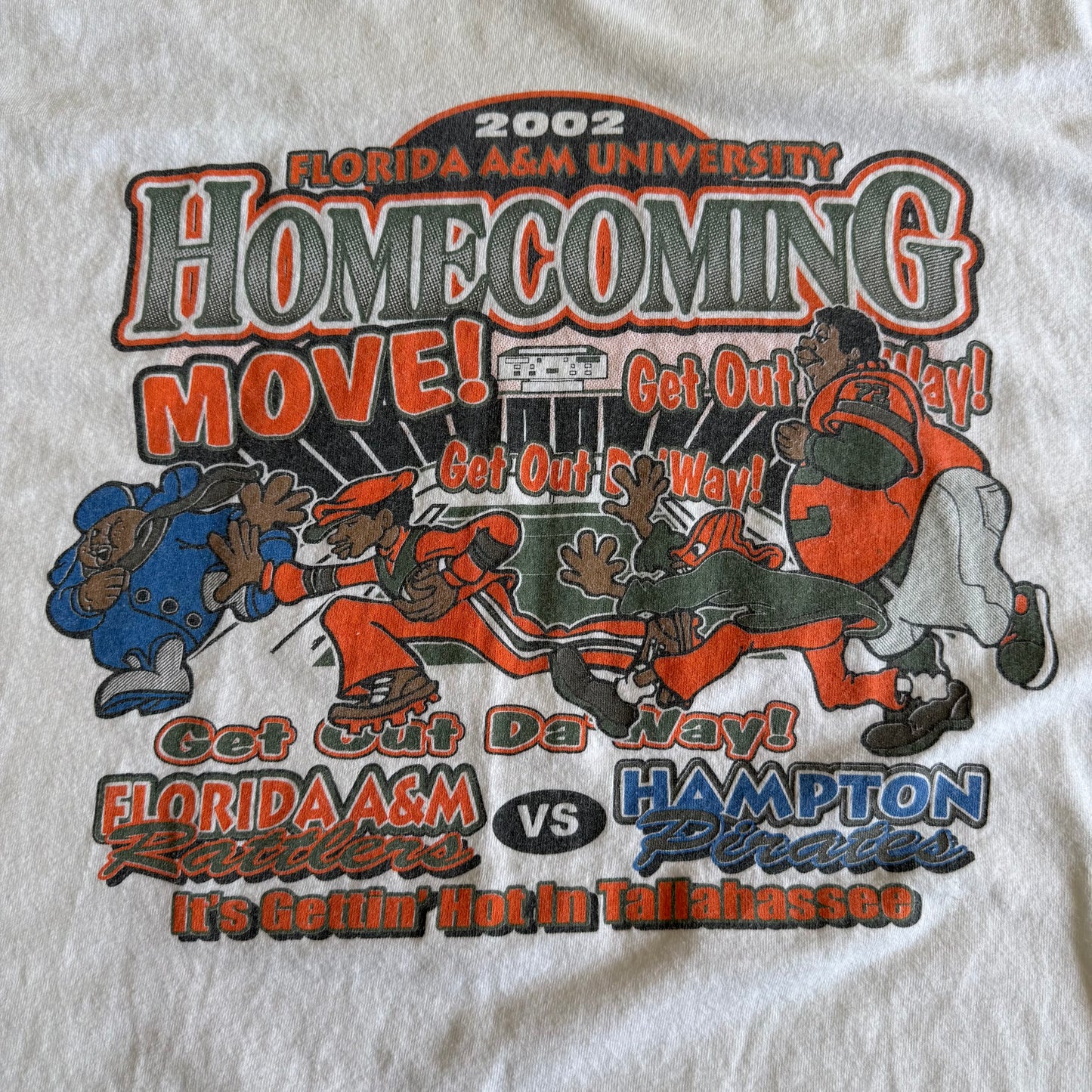2002 FAMU Homecoming Shirt