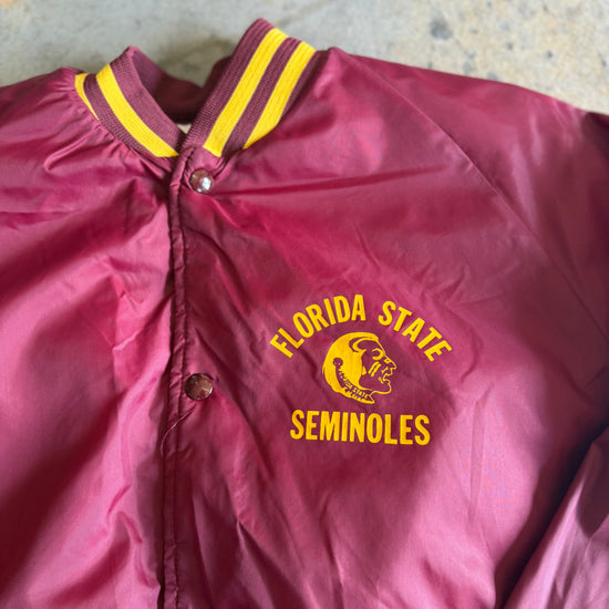 FSU Garnet Satin Jacket