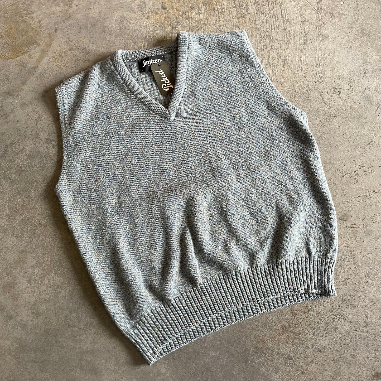 Grey Jantzen Knitted Vest