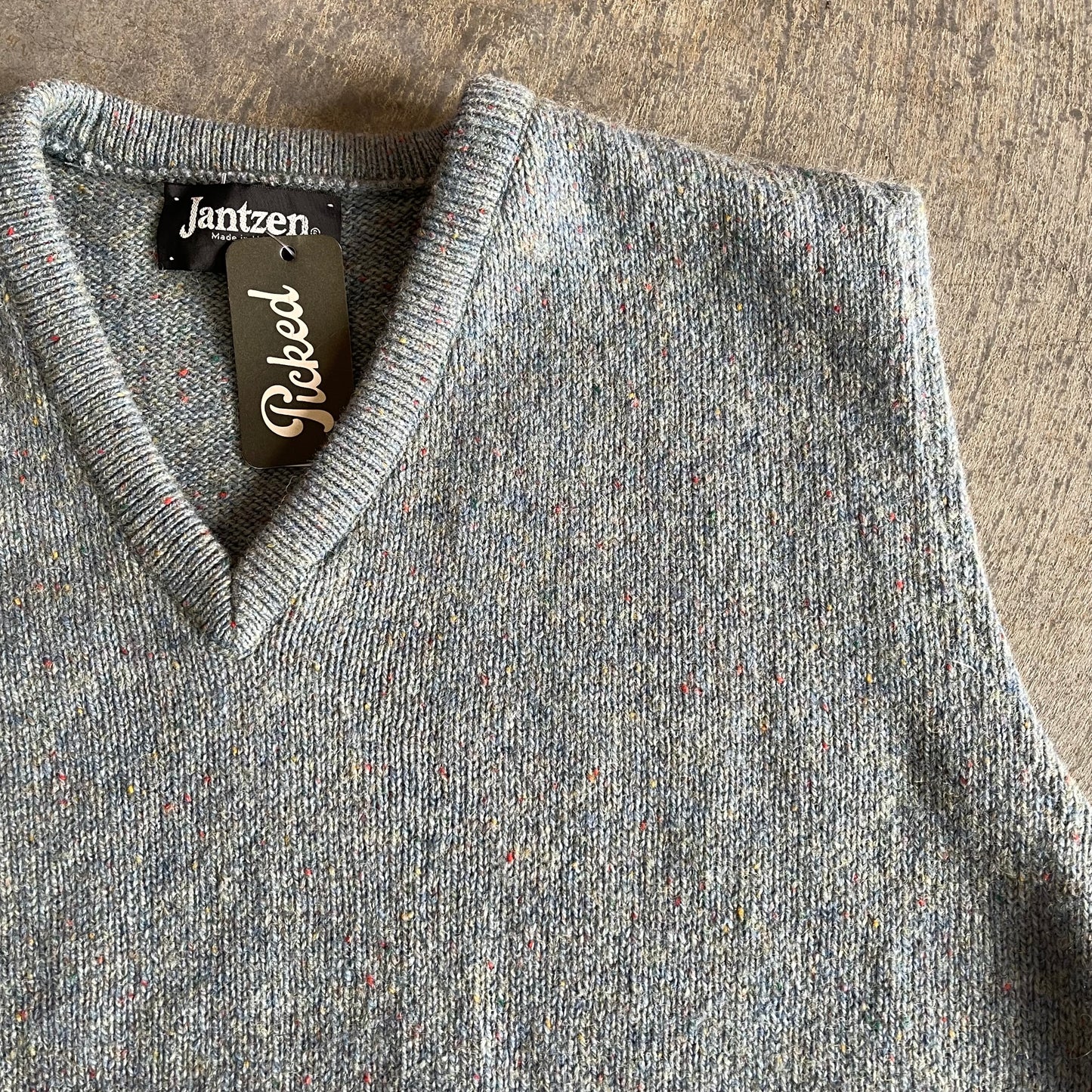 Grey Jantzen Knitted Vest