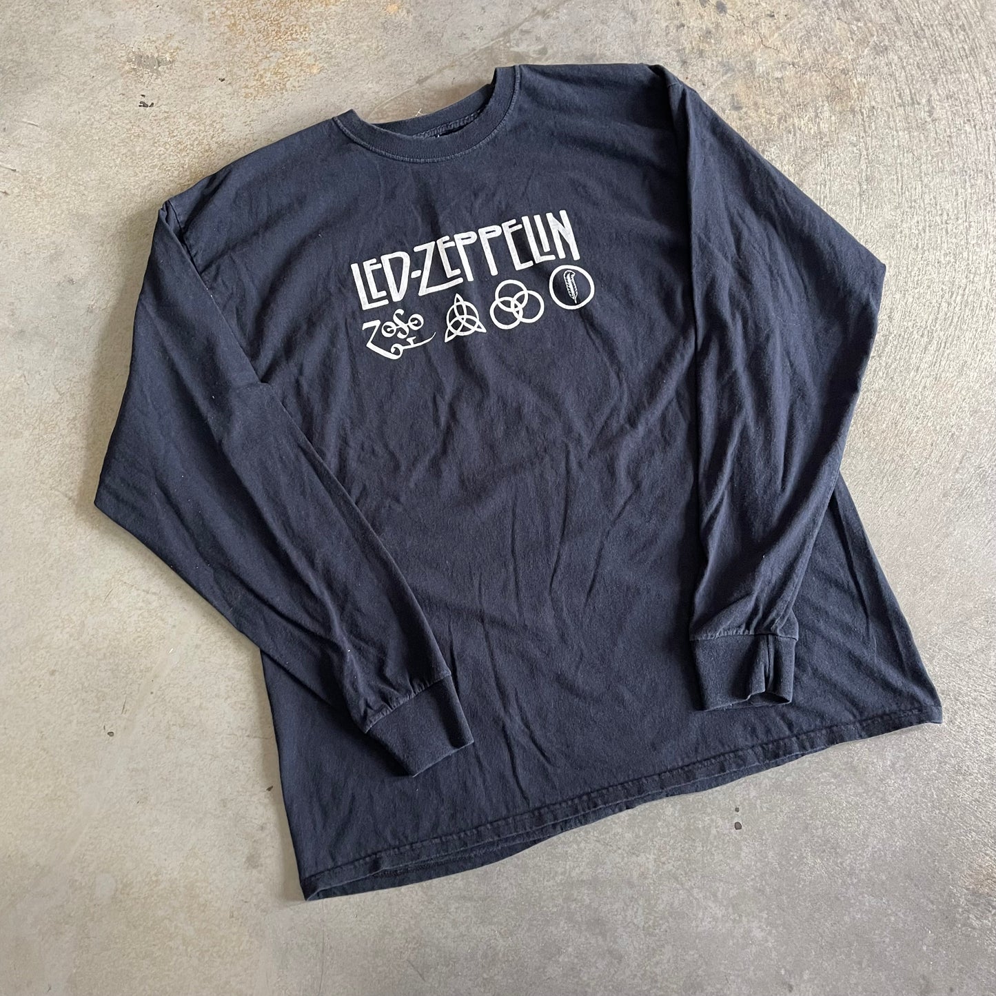 Black Led-Zeppelin Long Sleeve Shirt