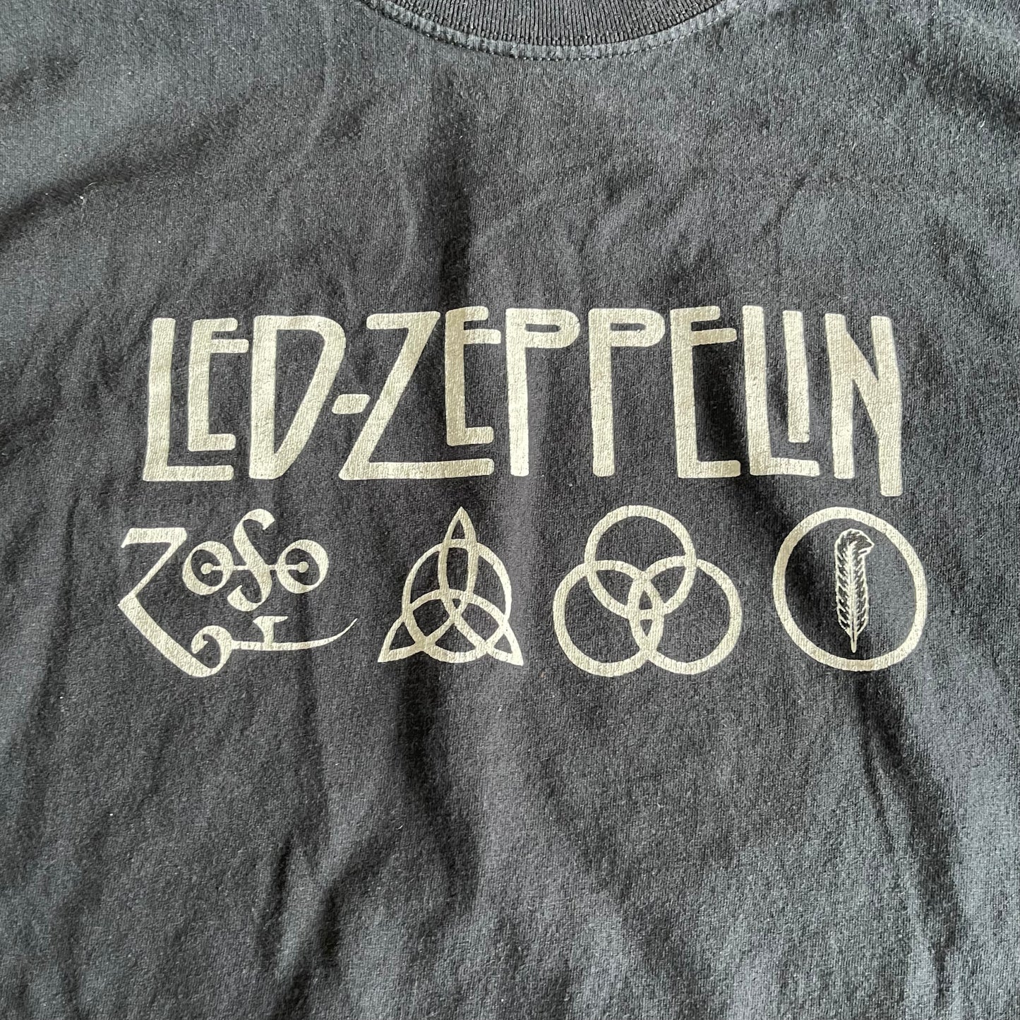 Black Led-Zeppelin Long Sleeve Shirt