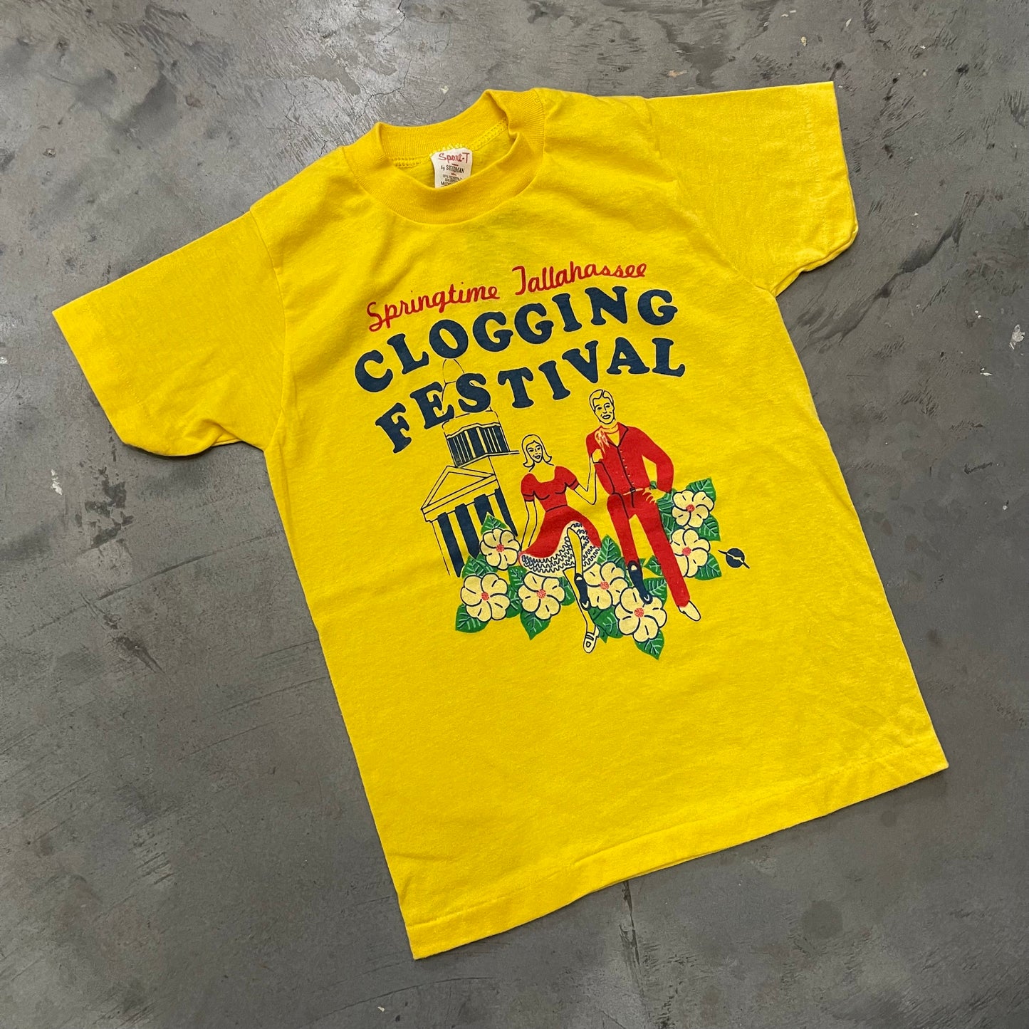 Springtime Tallahassee Clogging Festival Couple Shirt